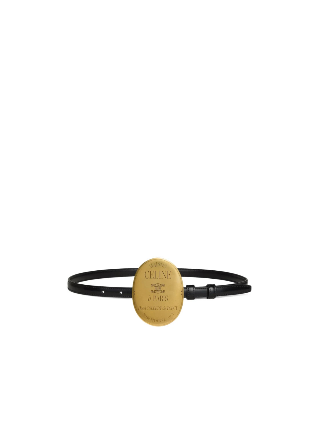 MAISON CELINE BELT 13MM IN Taurillon Leather | Senser US
