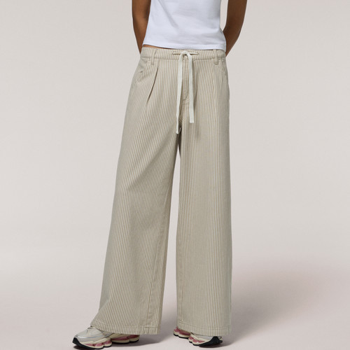 Cozi Womens Drapey Pants - Stripe Print/Pure Cashmere | Foot Locker (US)