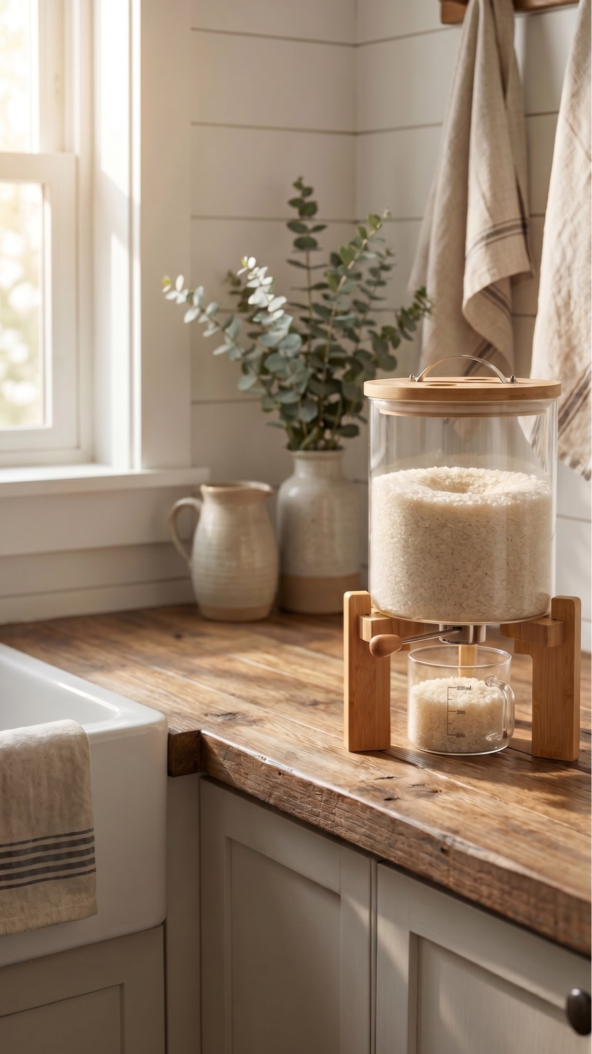 One of my favorite kitchen upgrades! 🍚 This rice dispenser keeps everything fresh, organized, and easy to measure while adding a clean, minimalist touch to the countertop.

#LTKHome #KitchenOrganization #AmazonFinds #PantryOrganization #HomeEssentials #MinimalHome #KitchenInspo #OrganizationGoals #LTKFinds #HomeDecor

#LTKdayinmylife #LTKfoodie #LTKHome