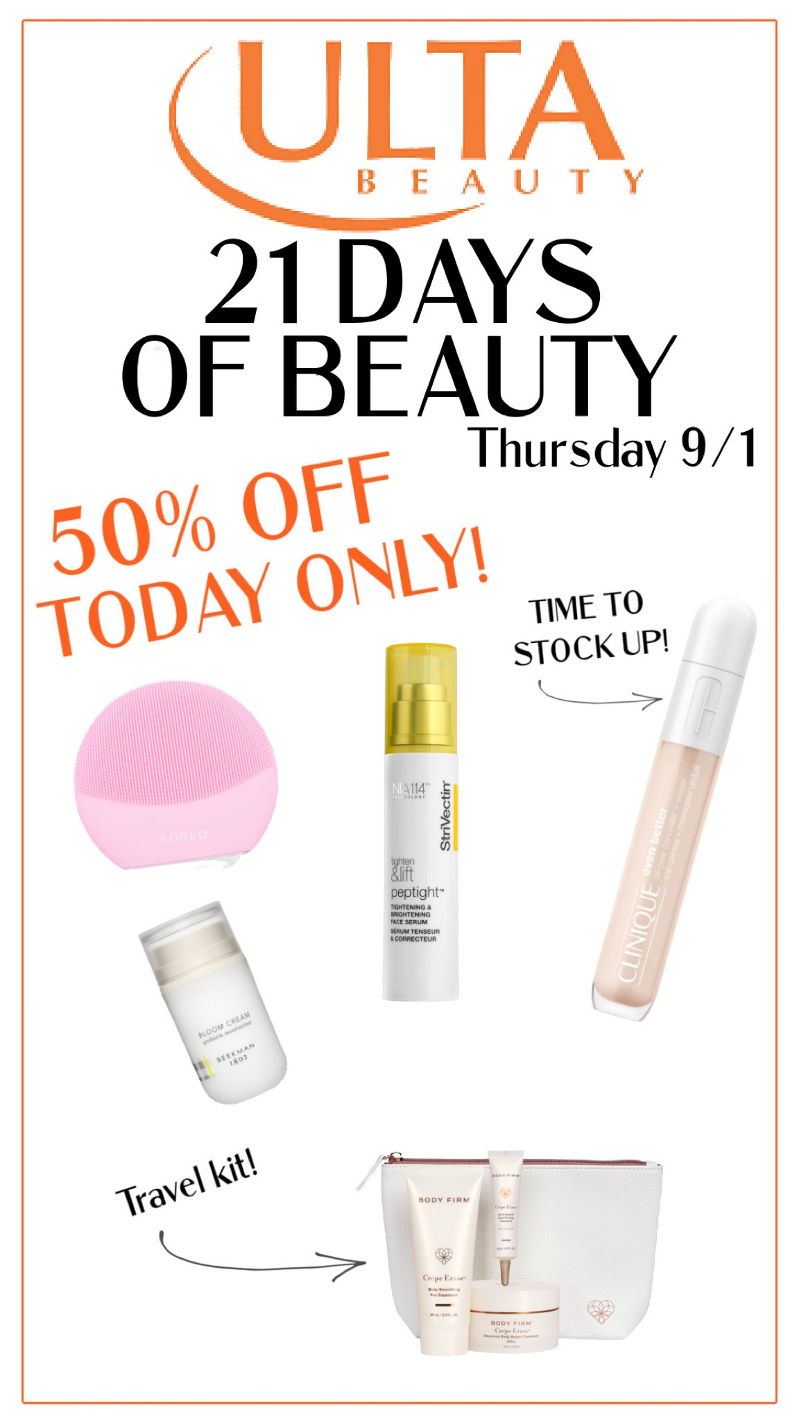 #ultabeauty #ultabeauty21daysofbeauty

#LTKsalealert #LTKbeauty #LTKunder50