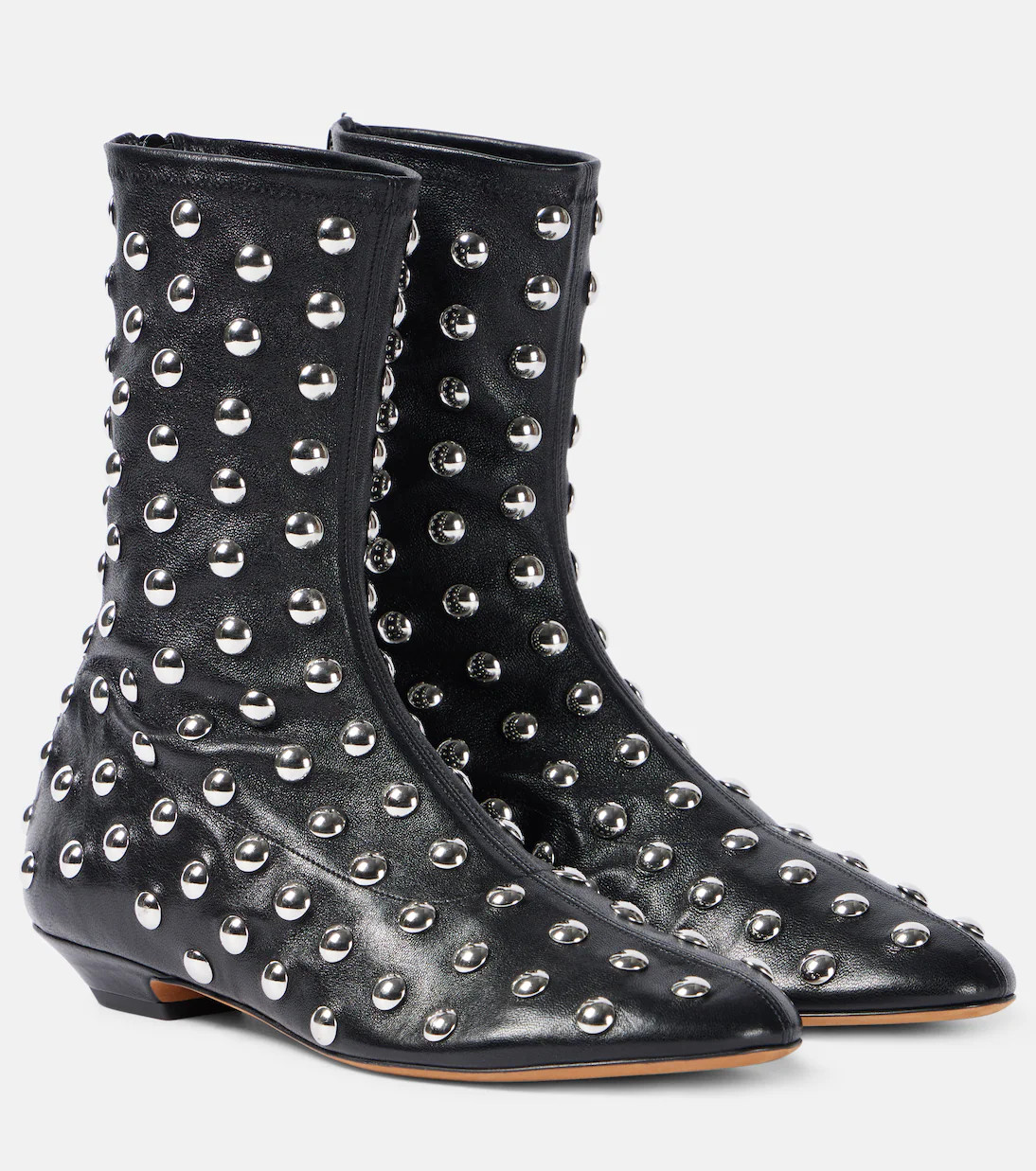 Apollo studded leather booties | Mytheresa (US/CA)