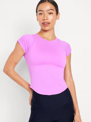 FlowForm Cropped Cutout-Back Top | Old Navy (US)