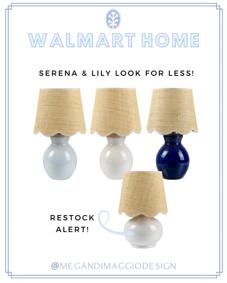 🚨Restock alert!🚨 on these adorable Serena & Lily inspired scallop table lamps!! They look so similar to the petite como lamp but for way less & with free shipping!! These will go fast!! 🏃🏼‍♀️🏃🏼‍♀️🏃🏼‍♀️

#LTKfindsunder100 #LTKhome #LTKsalealert
