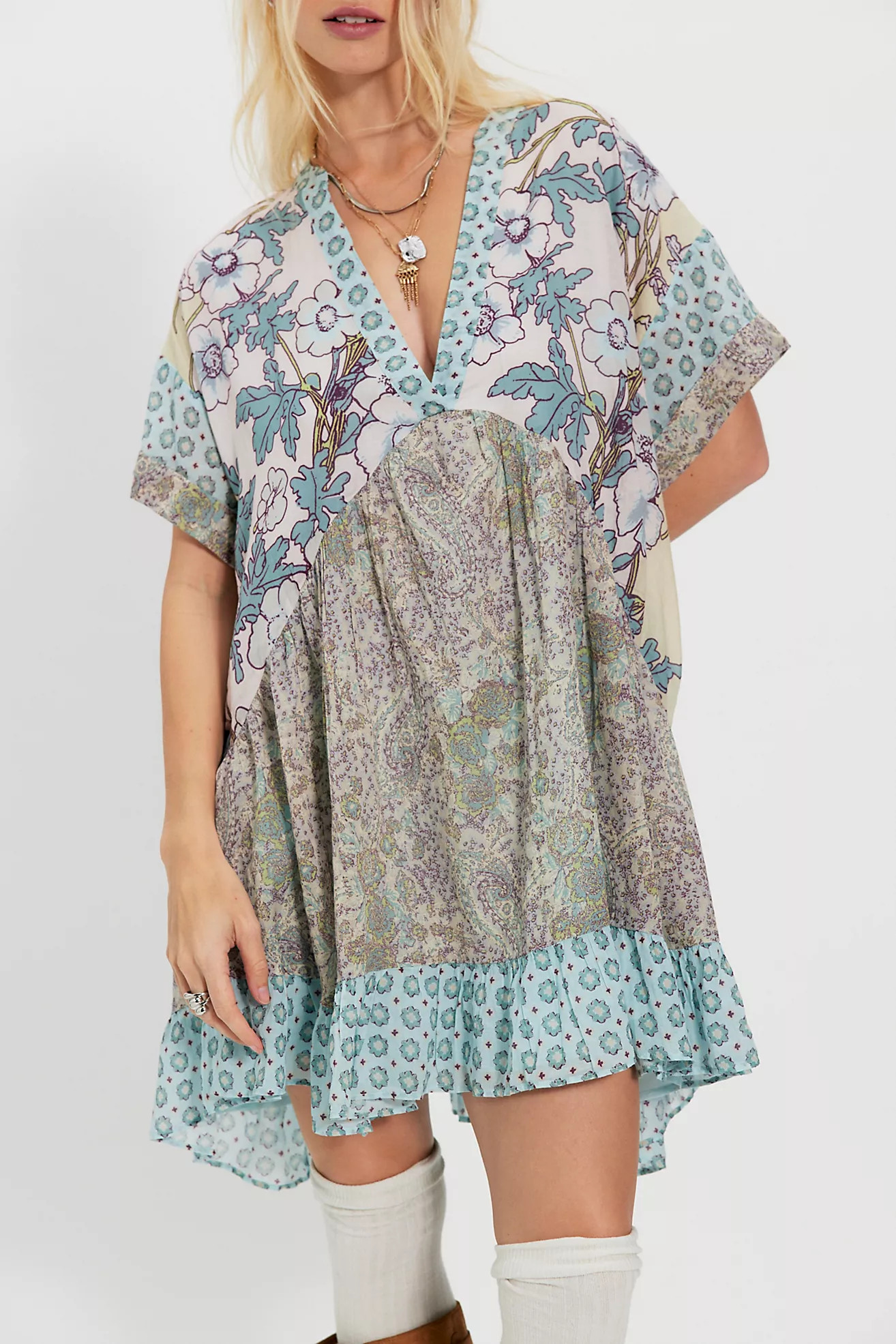Printed Agnes Dress | Free People (Global - UK&FR Excluded)