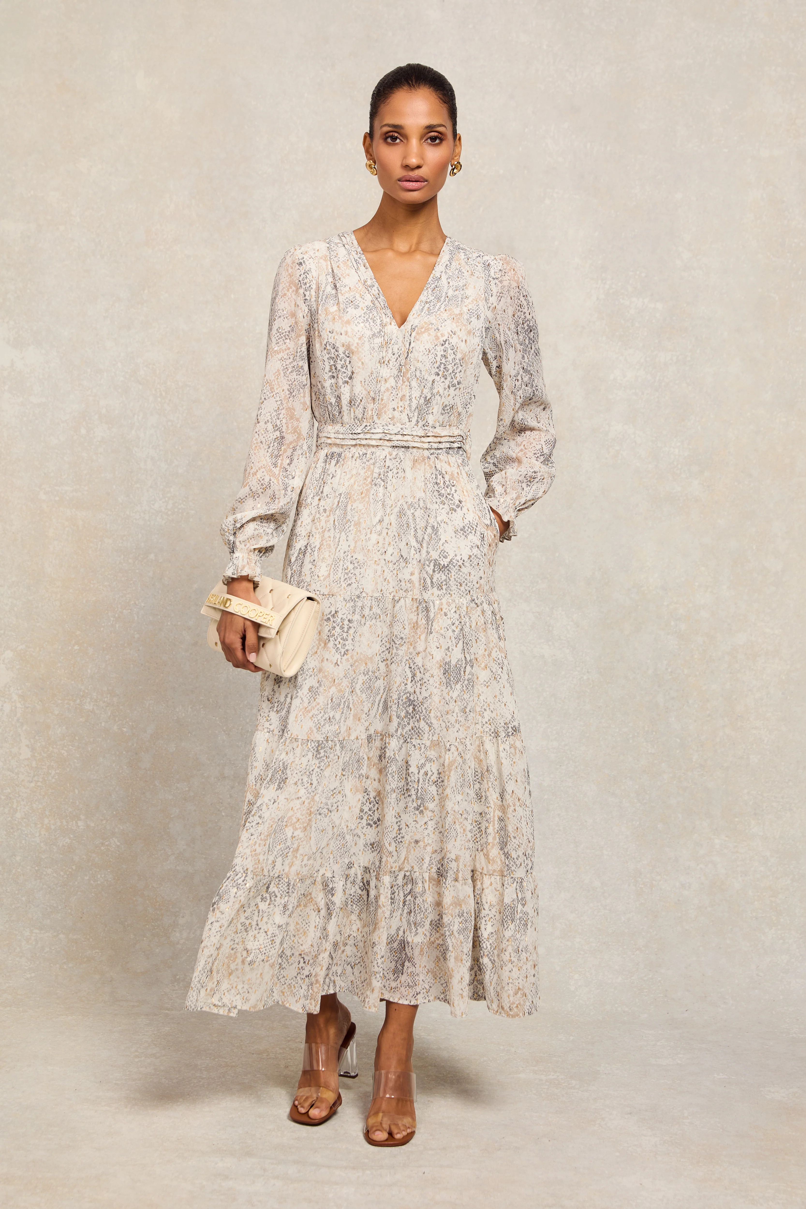 Amaya Maxi Dress (Python) | Holland Cooper