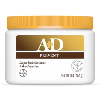 A+D Baby Diaper Rash Ointment, Baby Protectant with Vitamins A and D - 16oz | Target