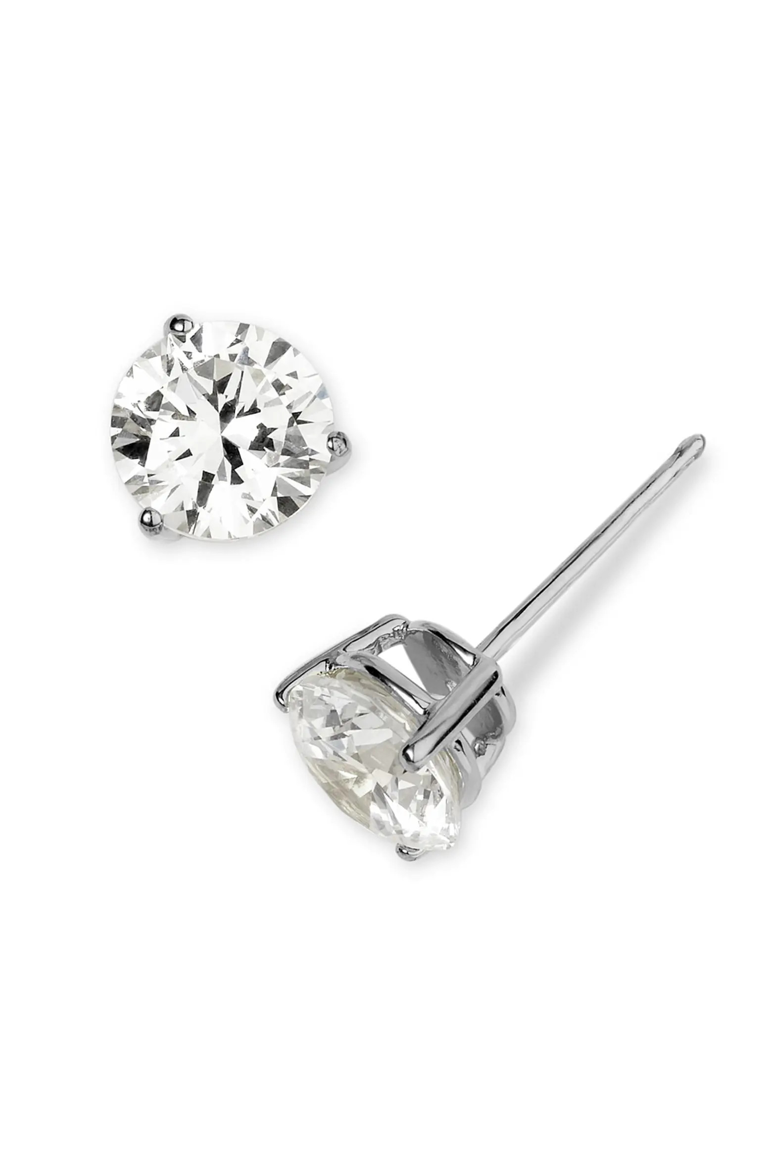 Gift Boxed Cubic Zirconia Stud Earrings - 3ct. | Nordstrom | Nordstrom
