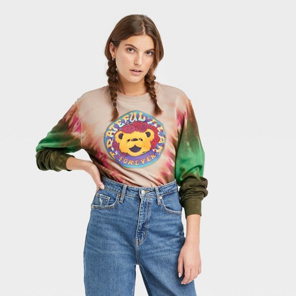 Women's the Grateful Dead Teddy Graphic Sweatshirt | Target