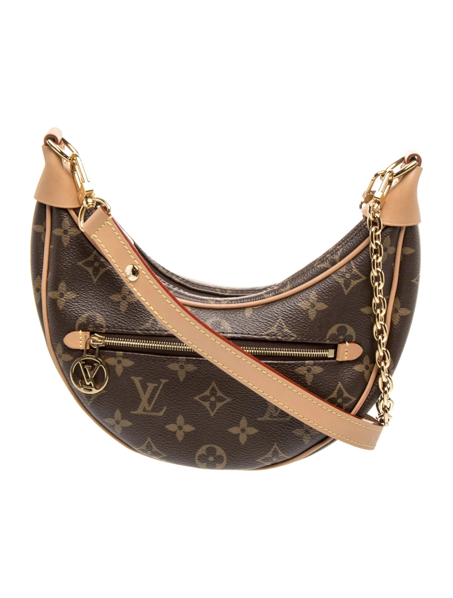 Louis Vuitton LV Monogram Loop - Brown Shoulder Bags, Handbags - LOU1230588 | The RealReal | The RealReal