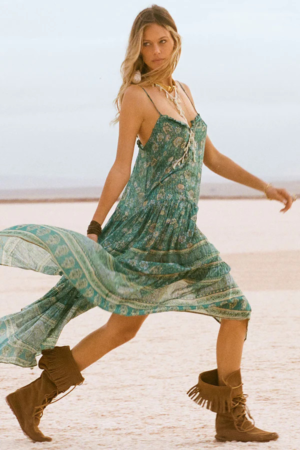 Elysian Strappy Maxi Dress | Spell Designs (USA) Inc