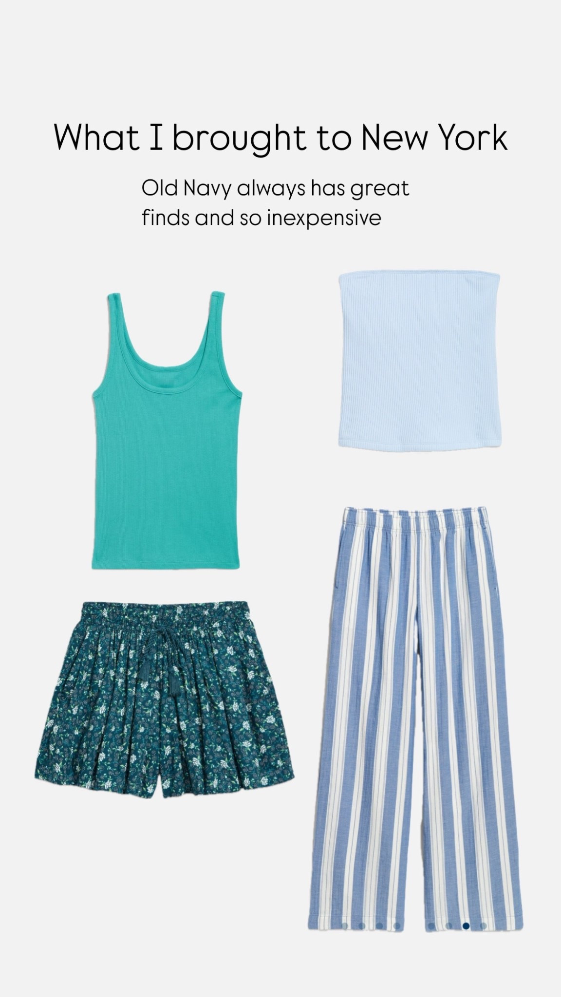 Some
Versatile pieces I got from Old Navy 

#LTKSummerEdit #LTKFindsUnder50 #LTKStyleTip