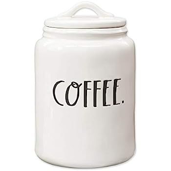 Rae Dunn Magenta Canister - Stem Print Lettering (Coffee) | Amazon (US)