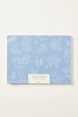 Anthropologie x Papier Modern Toile Weekly Desk Pad | Anthropologie (US)