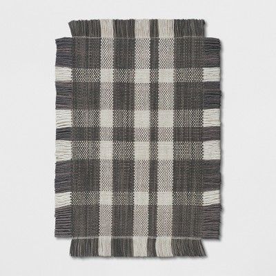 Wool Buffalo Plaid Rug - Threshold™ | Target