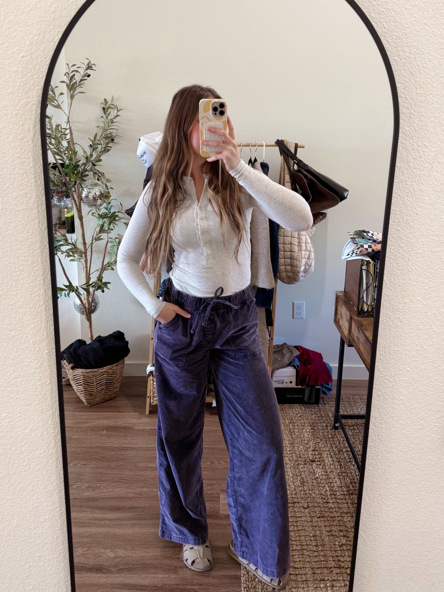 Wearing a small tall in corduroy pants + small in top

#LTKTall #LTKSeasonal #LTKmomlife