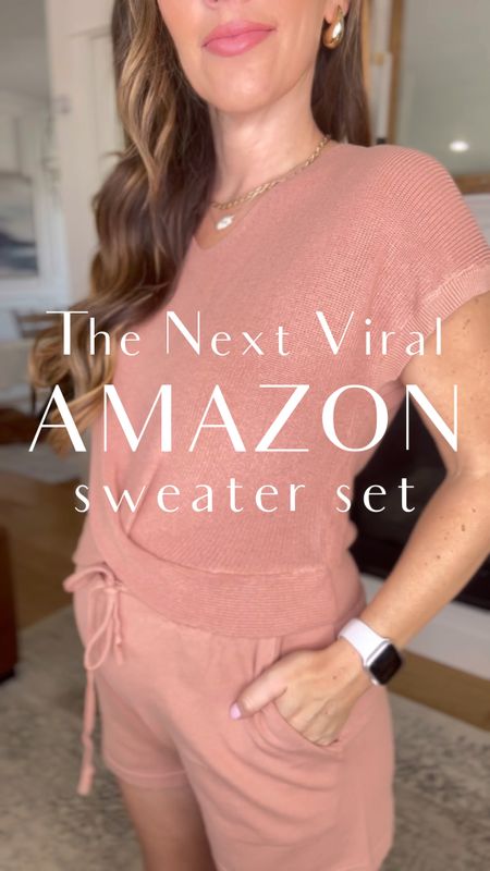 Size medium in this chic and classy sweater set for spring and summer! #sweaterset #amazon

#LTKbump #LTKstyletip #LTKfindsunder50