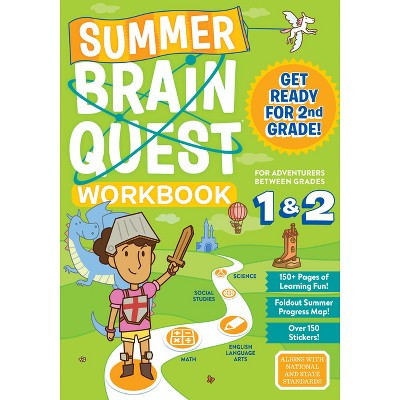 Summer Brain Quest : Between Grades 1 & 2 (Paperback) - by Megan Butler | Target