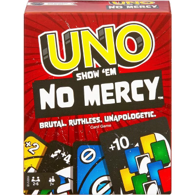 UNO Show ‘em No Mercy Card Game for Kids, Adults & Family Night, Parties and Travel | Target