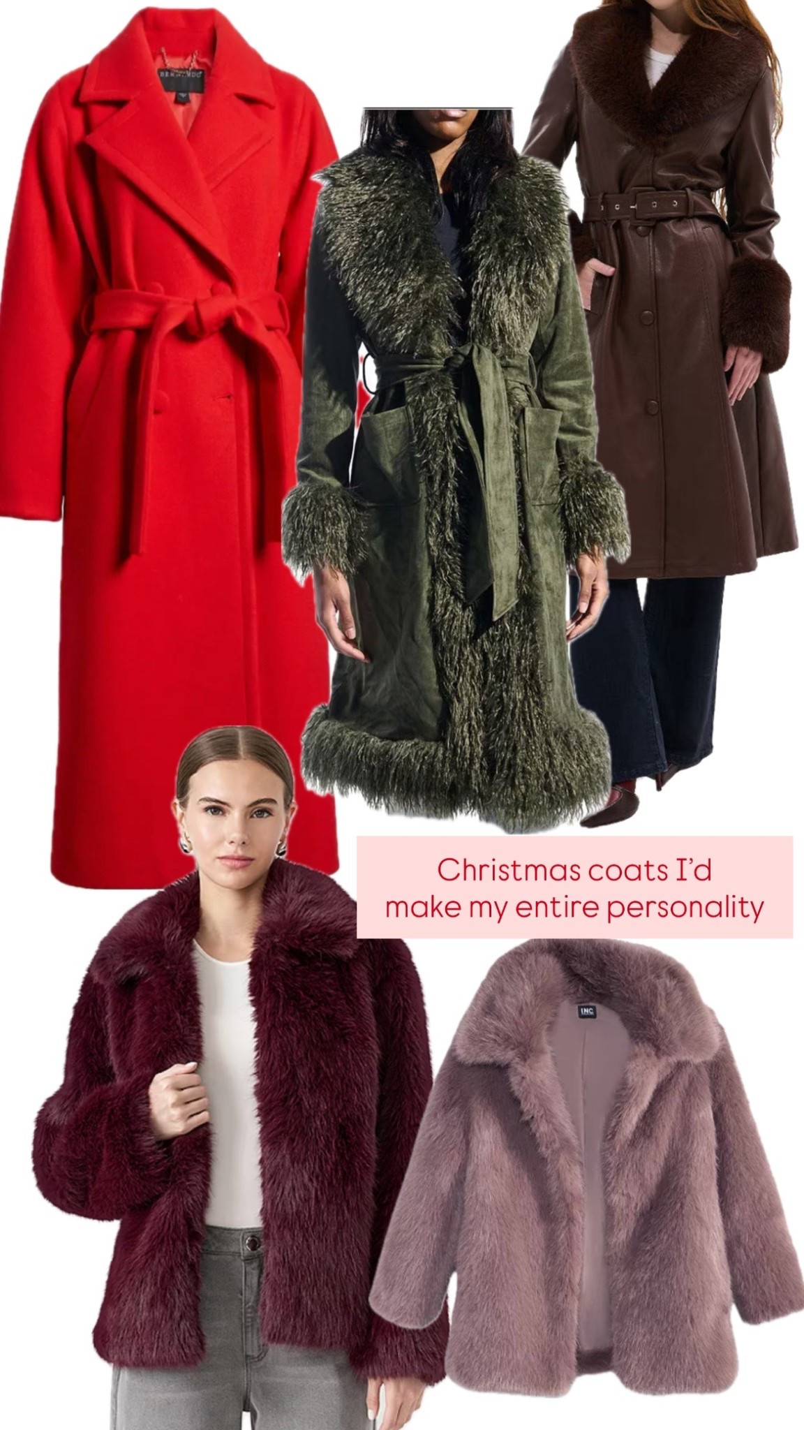 The perfect coats to wear over your fabulous holiday party outfits! 

#LTKSeasonal #LTKHoliday #LTKootd