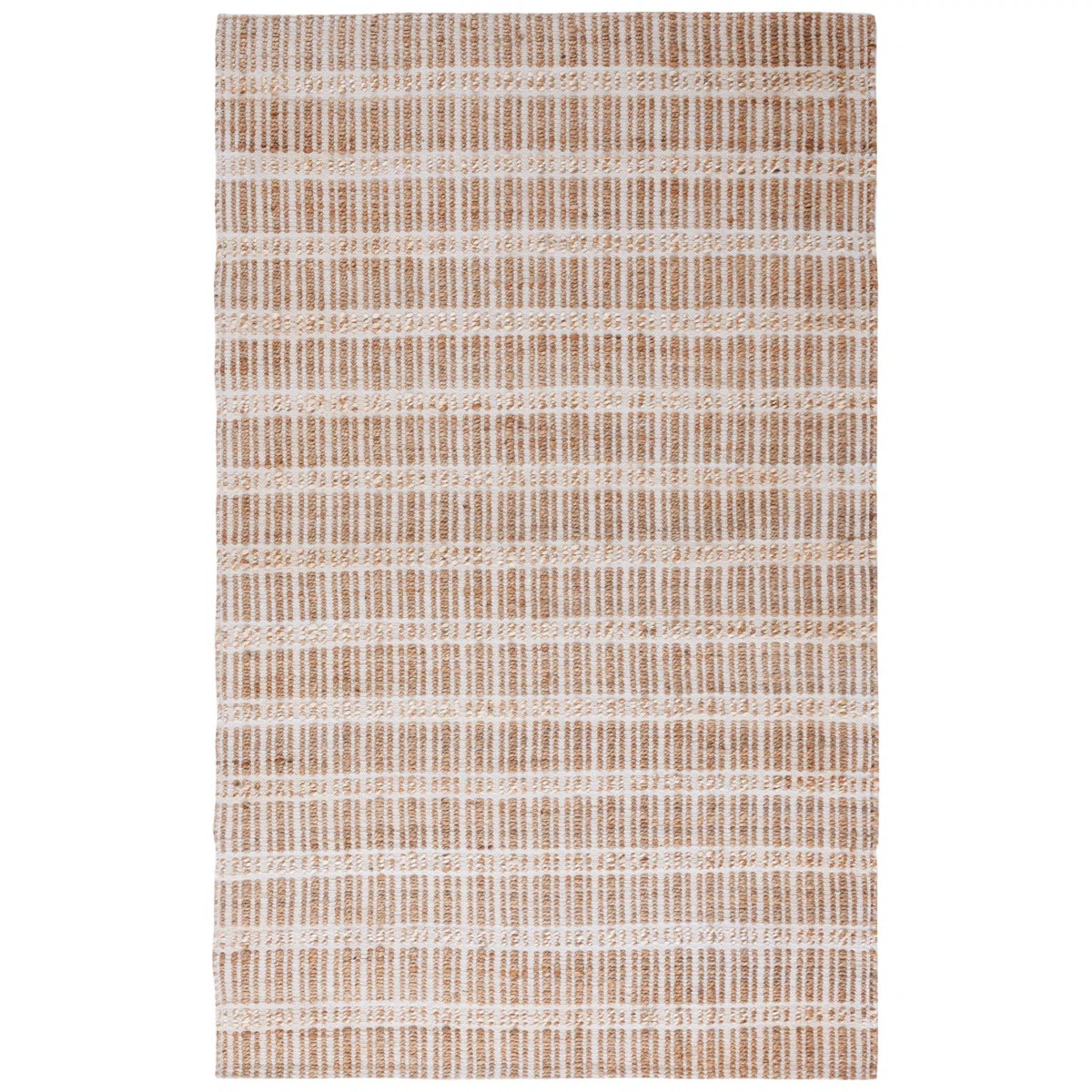 Sonnier Striped Flatweave Ivory/Natural Area Rug | Wayfair North America