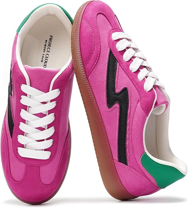 Project Cloud Fashion Sneakers for Women 2026 - Lace-Up Shoes Trendy Women Sneakers with Memory F... | Amazon (US)