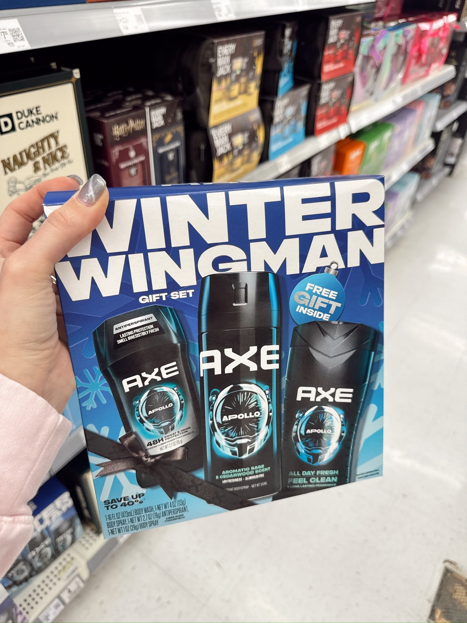 Perfect stocking stuffer or easy gift for him! The Axe Winter Wingman  gift set from Walmart is a total win — clean, fresh scent and everything he’ll actually use. Budget-friendly, smells amazing, and makes gifting effortless.

#LTKGiftGuide #LTKHoliday #LTKMens