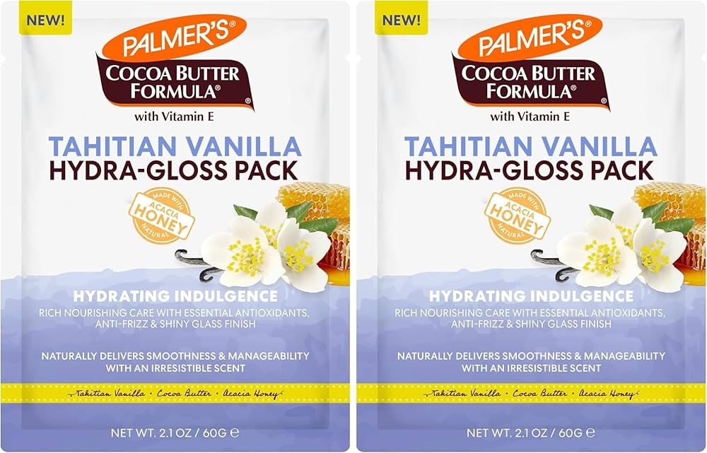 Palmer's Cocoa Butter Formula, Tahitian Vanilla Hydra-Gloss Pack, (2.1 Fl Oz), Nourishing Conditi... | Amazon (US)
