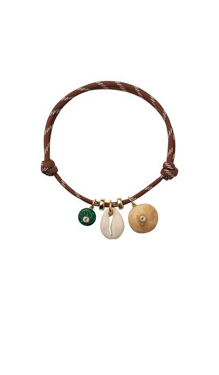 Tatty Anklet in Brown Multi | Revolve Clothing (Global)