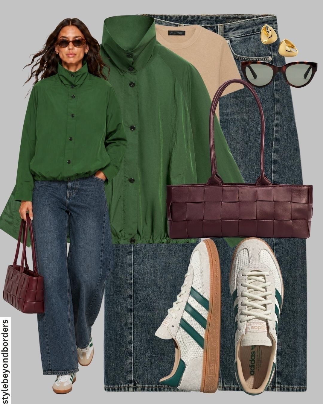 Forest green jacket styling pre-fall🤎💫



Tags: khaki corduroy jacket, blue jeans, brown ballet flats, brown bag, long sleeve t shirt, zara, fall outfit