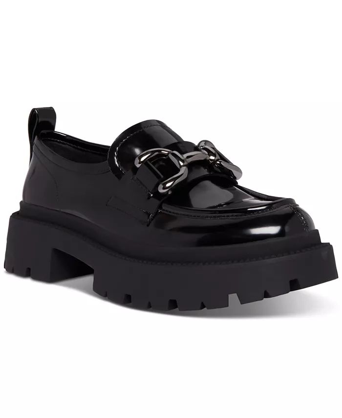 Madden Girl Ashlee Platform Lug-Sole Bit Loafers - Macy's | Macy's