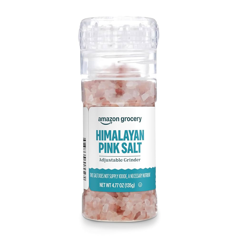 Amazon Grocery, Himalayan Pink Salt Adjustable Grinder, 4.77 Oz (Previously Amazon Fresh, Packagi... | Amazon (US)