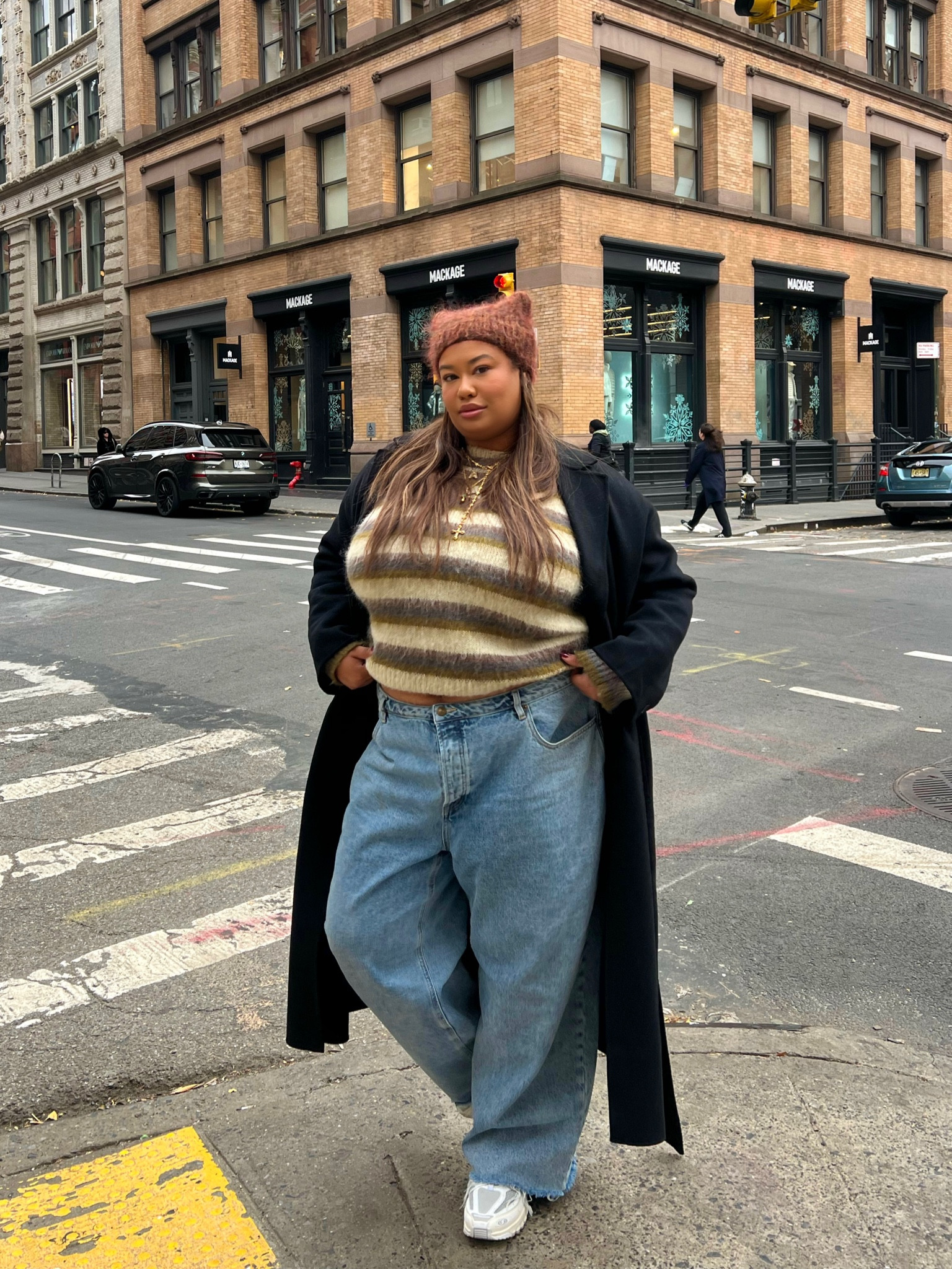 New York beanie outfit 