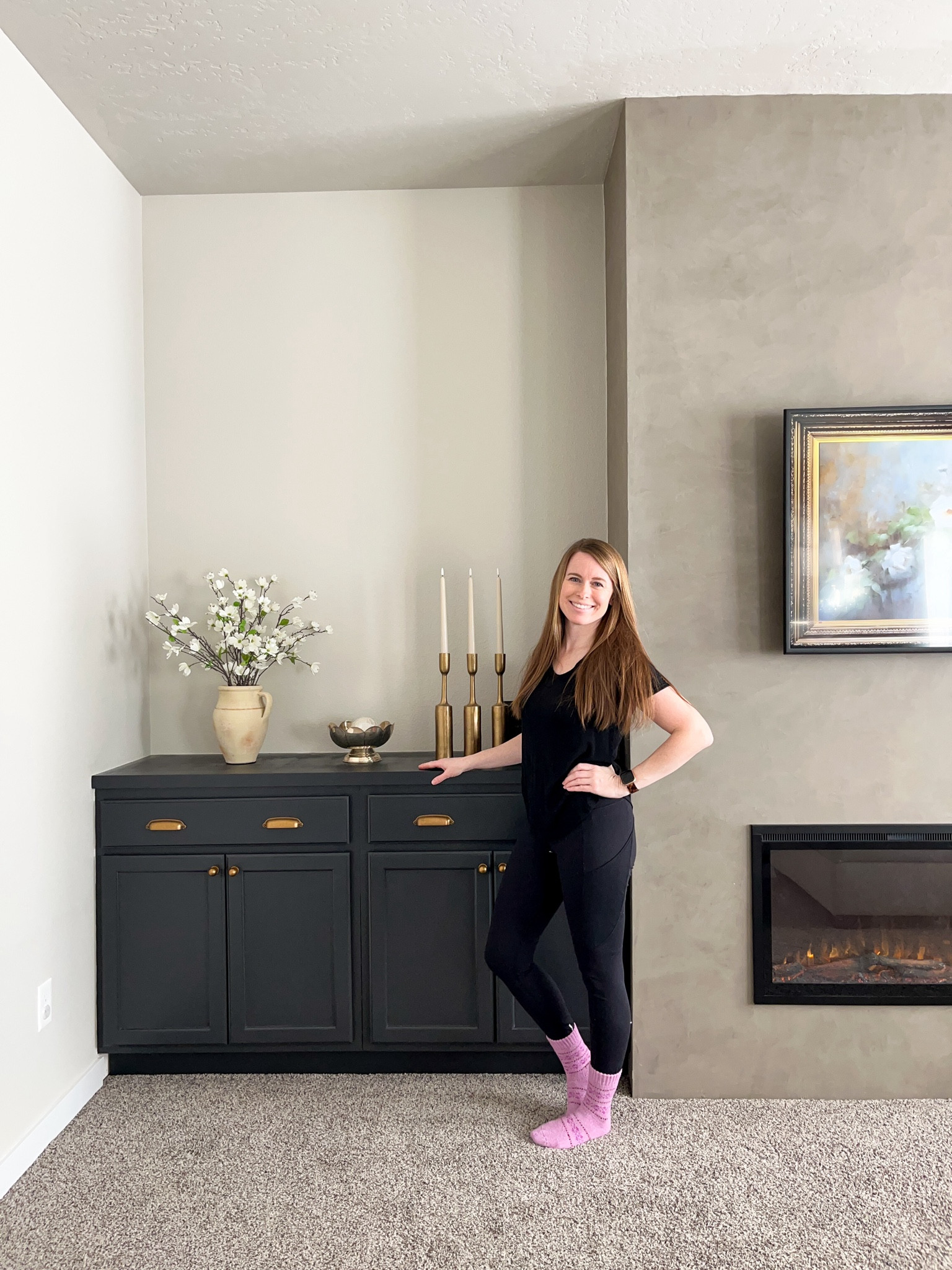 We needed more storage and these affordable cabinets were the perfect solution. Now we can grab a game and play it on the floor in front of the fire  

#LTKfamily #LTKhome