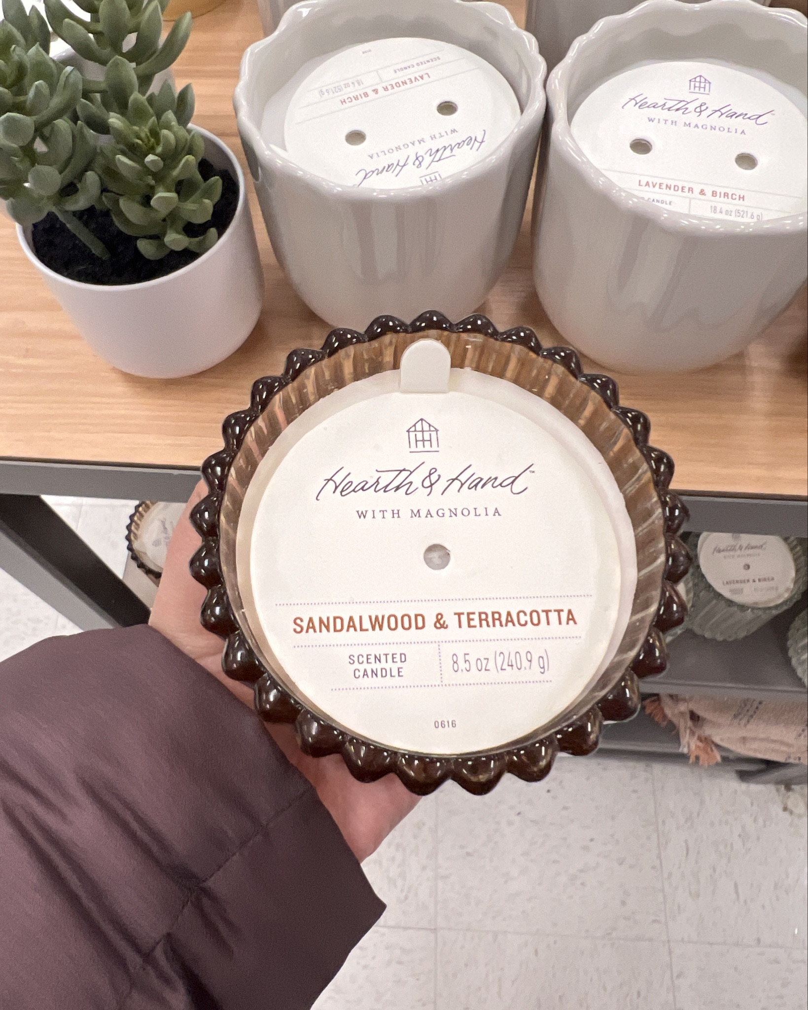 New candles at target. These two were my favs. Lavender and Birch if you want something light and clean. sandalwood & terracotta if you want something sexy (this one was my fav) smells soooo gud! 

#LTKHome #LTKWatchNow #LTKFindsUnder50