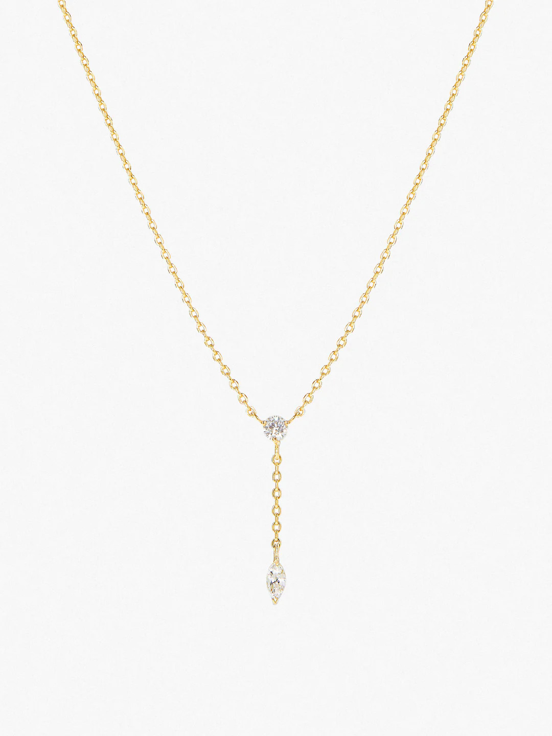 Y Necklace - Violet | Ana Luisa