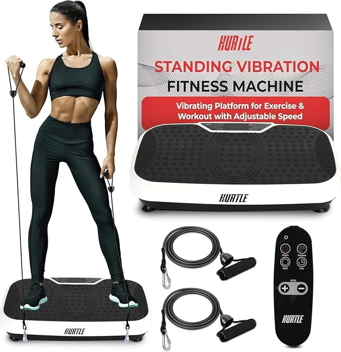 Hurtle Fitness Vibration Platform Machine - Home Gym Whole Body Shaker Exercise Machine Workout T... | Amazon (US)