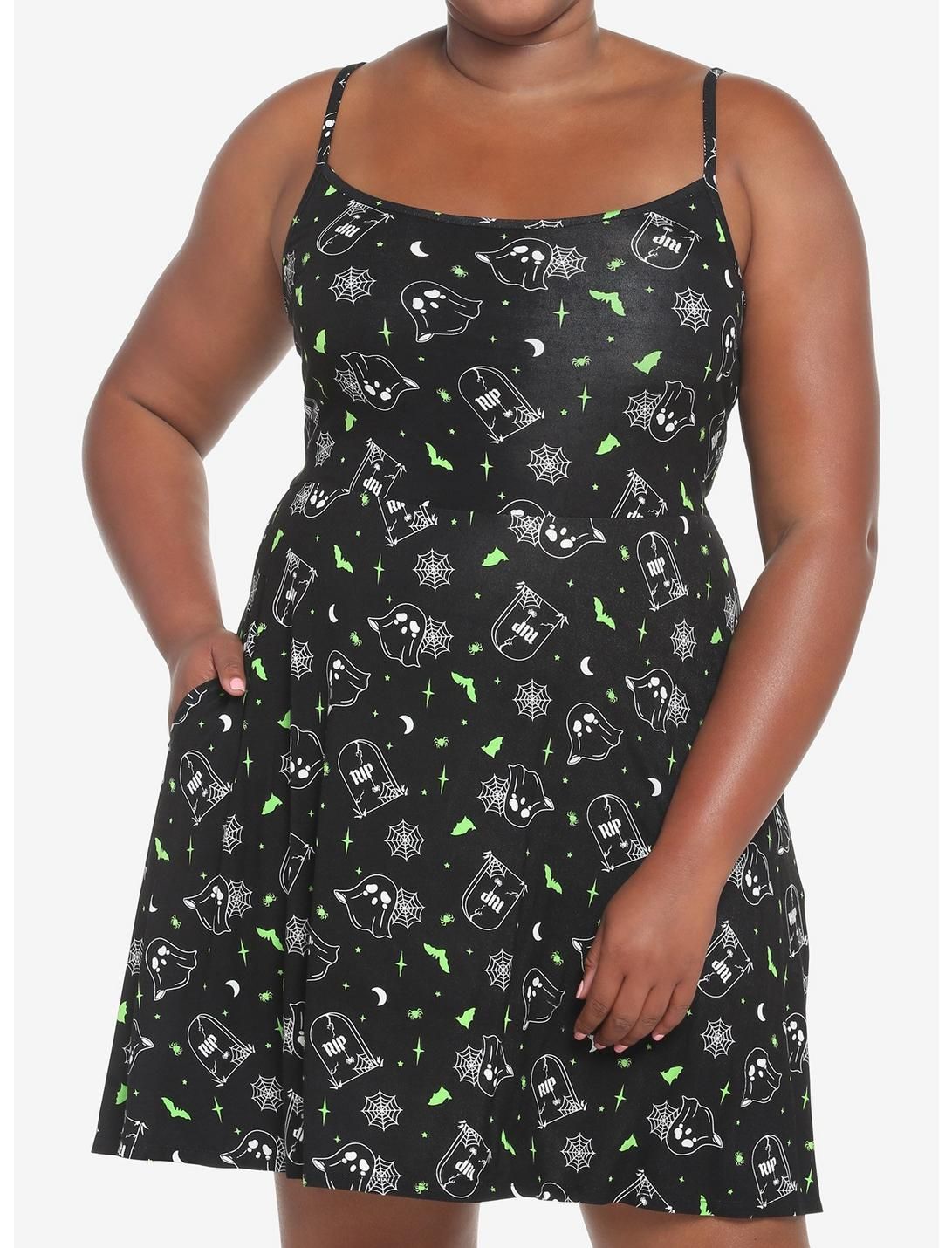 Tombstone Ghost Dress Plus Size | Hot Topic