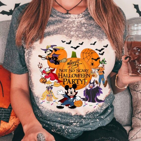 Disney Halloween Shirt, Cute Disney Halloween Shirt, Women Disney Halloween Shirt , Mickeys Not S... | Etsy (US)