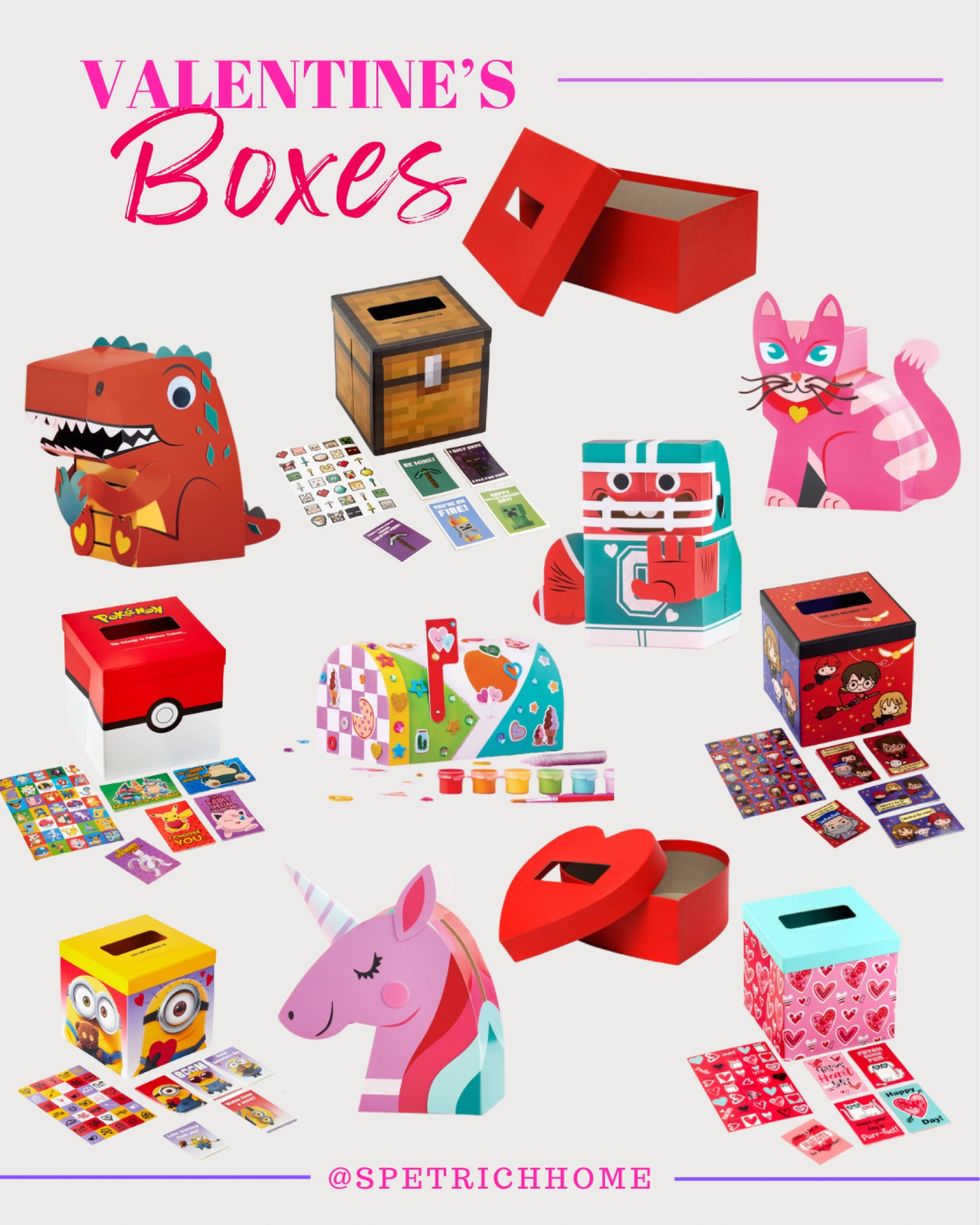 From premade, to simply assemble and go, to decorate yourself, these Valentine’s boxes are the perfect solution for your kiddos class party! All $10 or less! 

#LTKSeasonal #LTKKids #LTKHome