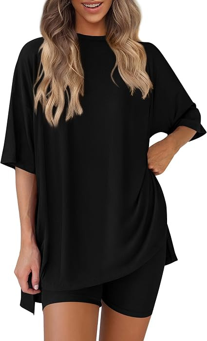 PRETTYGARDEN Women 2 Piece Lounge Set Airport Travel Outfit | Amazon (US)