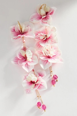 Floral Chandelier Earrings | Anthropologie (US)