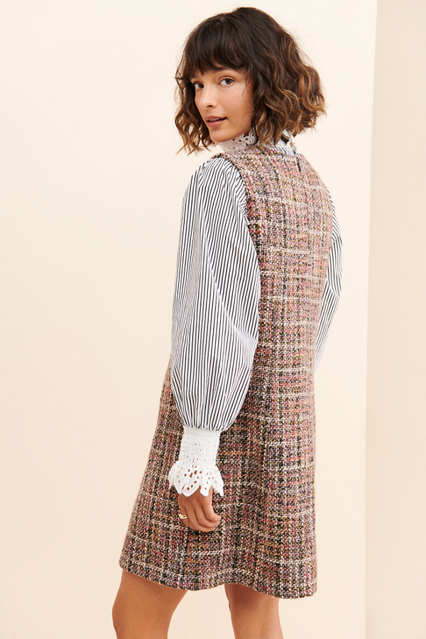 Kate Sleeveless Tweed Dress | Nuuly