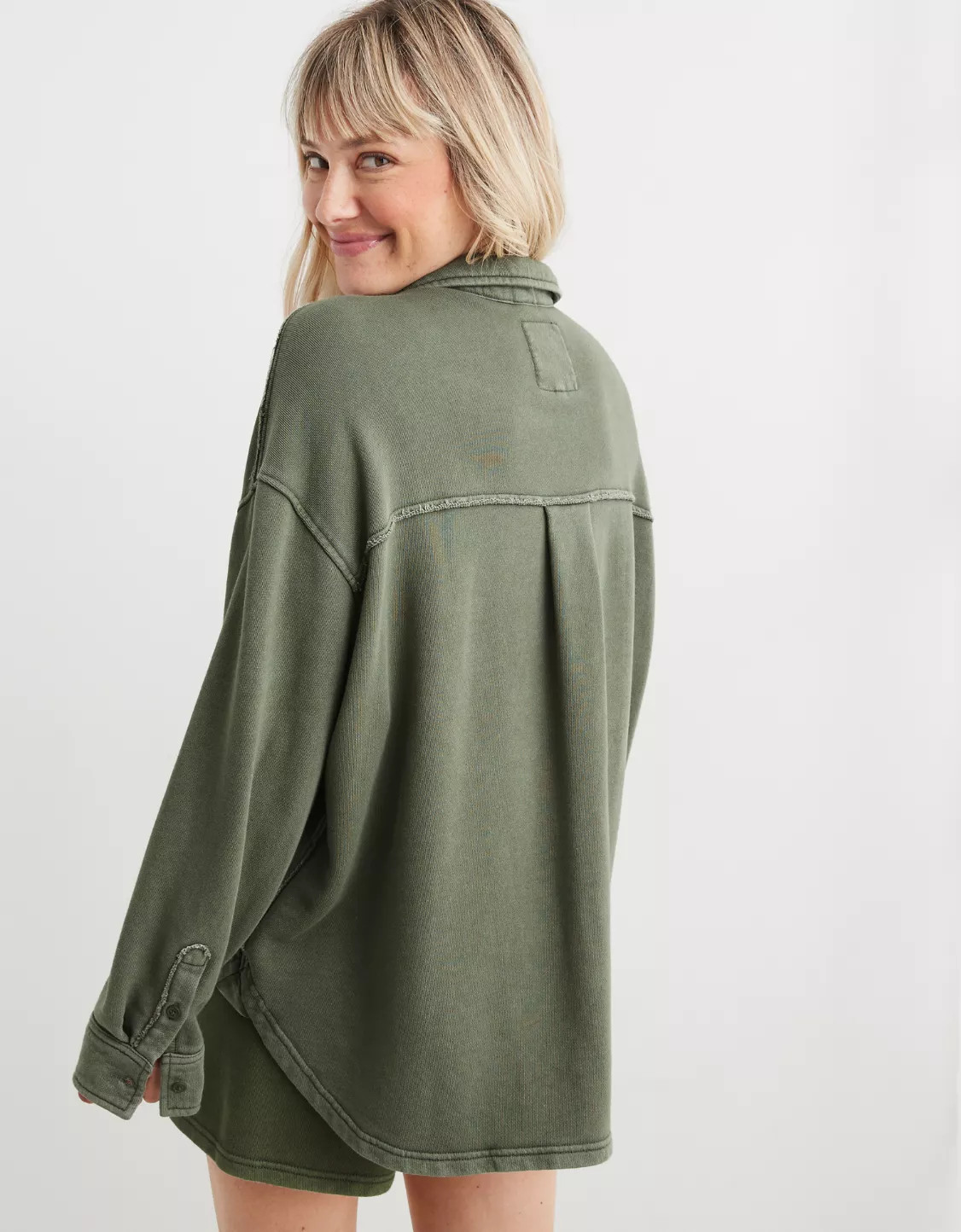 Aerie LumberJane Fleece Shirt | Aerie