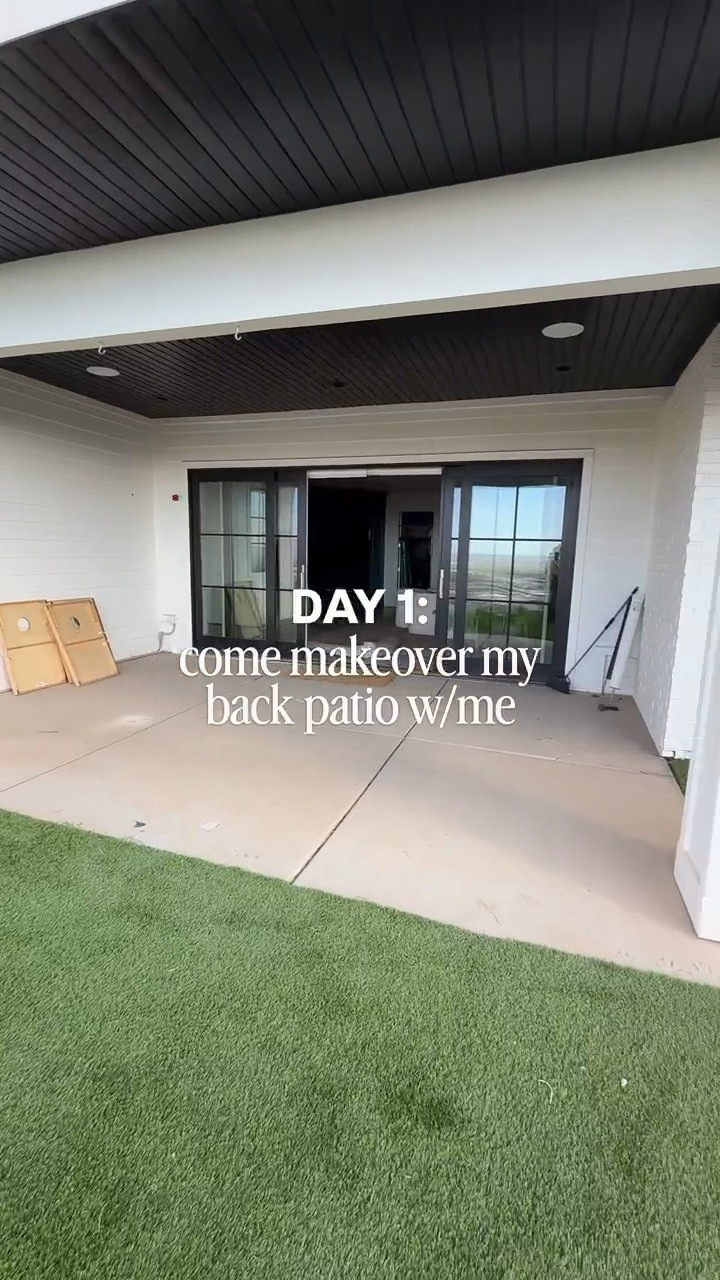 Makeover my back patio with me! Obsessed with the transformation happening in this space 🤩 

Outdoor rug from @Wayfair on sale💫

Backyard patio decor, outdoor rug, striped outdoor rug, patio decor, patio inspo, Wayfair rug, Wayfair sale

#LTKdayinmylife #LTKSaleAlert #LTKHome