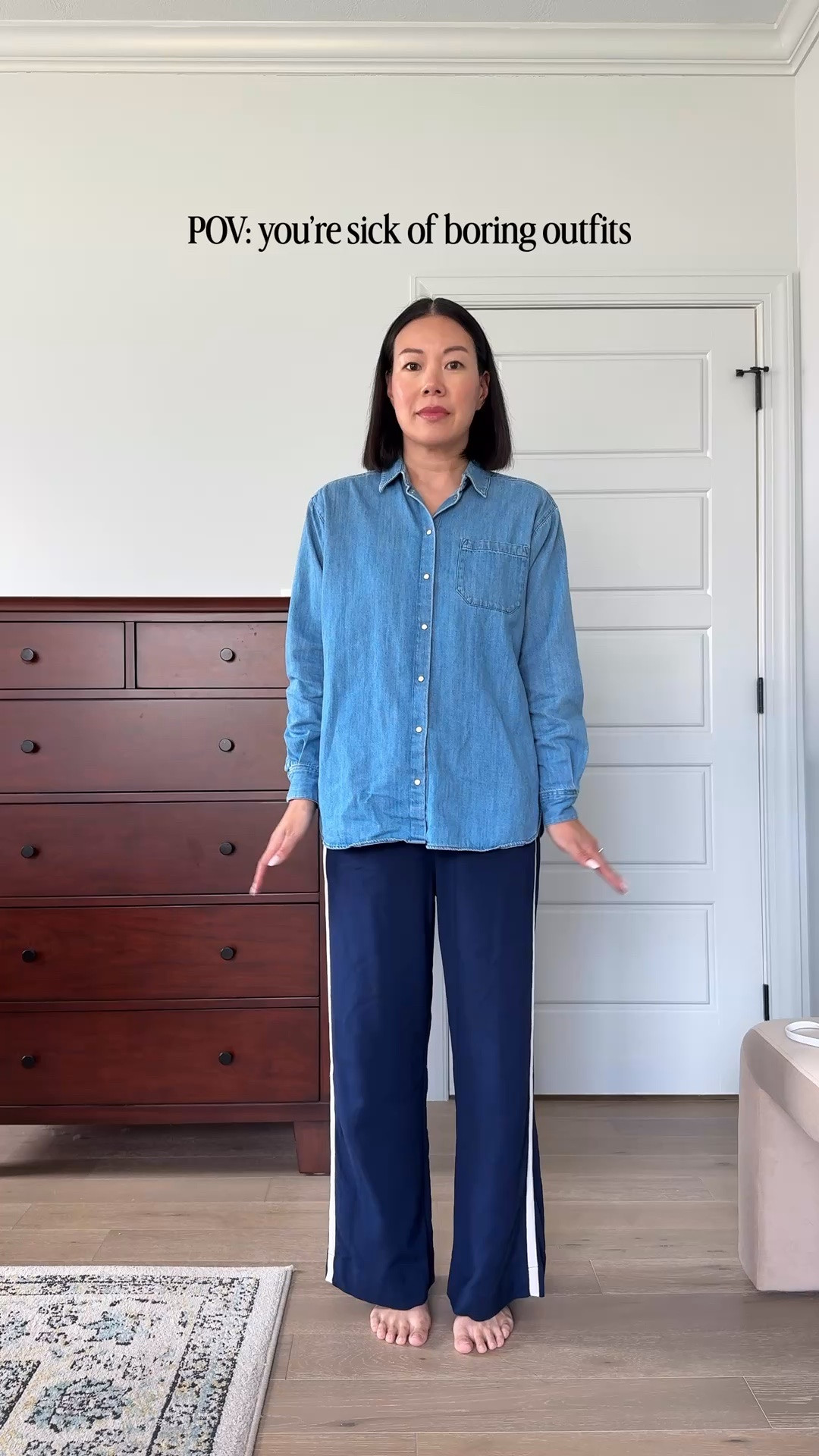 Adding butter yellow to any spring outfit makes any look more fun!

Wearing 4 in denim shirt, Small short in pants. And I got a Medium in the cashmere sweater  

#LTKPetite #LTKootd #LTKOver40