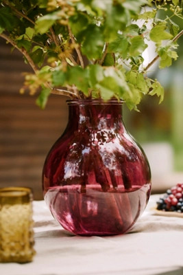 Recycled Glass Carafe Vase | Anthropologie (US)