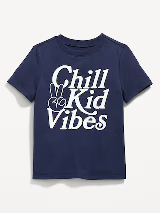Unisex Matching "Chill Kid Vibes" T-Shirt for Toddler | Old Navy (US)