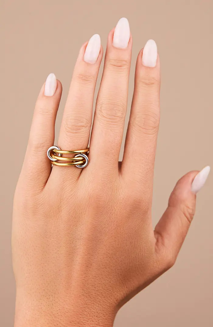 Sterling Forever Tamsen Linked Stacking Ring | Nordstromrack | Nordstrom Rack
