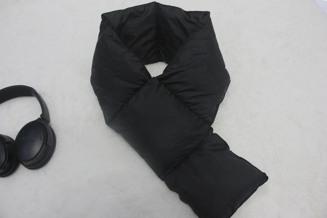 Long Puffer Scarf, Colorful Puffy Quilted Scarf, Unusual Gift, Family Gift, Padded Soft Scarf, Ch... | Etsy (US)