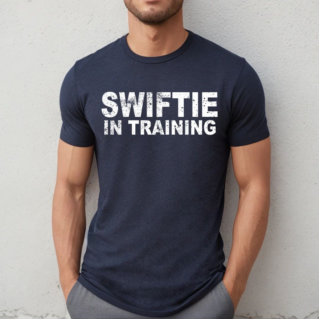 Swiftie in Training Shirt, Eras Tour Outfit, Swiftie Merch, Men Taylor Tees, Gift for Husband or ... | Etsy (US)